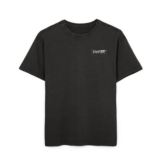 “DOFTTK” Black Oversize Tee